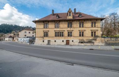 Le château Pertusier à Morteau © Fondation du patrimoine - MyPhotoAgency - Marc-Antoine Coulon