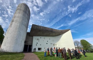 Colline Notre-Dame du Haut à Ronchamp © Mathilde Doyen PnrBV