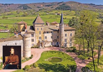 Vue du Château de Saint-Point © chateaudesaintpoint