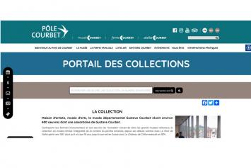 Portail des collections du Pôle Courbet © Musée départemental Gustave Courbet