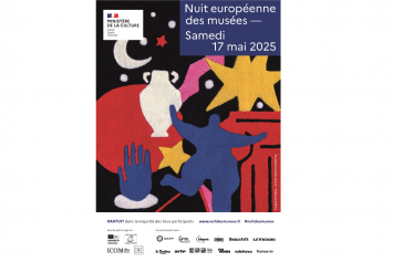 Affiche de la Nuit des Musées 2025 © Ministère de la Culture