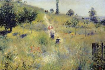 Auguste Renoir (1841 – 1919) – Chemin montant dans les hautes herbes – Vers 1875 – Huile sur toile – Paris, musée d’Orsay © Auguste Renoir (1841 – 1919) – Chemin montant dans les hautes herbes – Vers 1875 – Huile sur toile – Paris, musée d’Orsay, inv. RF 2581  © Photo Josse Bridgeman Images