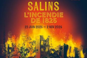 Salins, l’incendie de 1825 © La Grande Saline