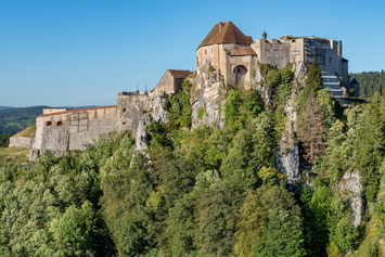 Le Château de Joux © Région Bourgogne-Franche-Comté, Inventaire du patrimoine, Jérôme Mongreville