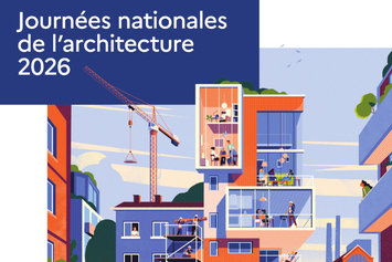 Visuel Journées nationales de l'architecture 2026 © Ministère de la culture / Steve Scott