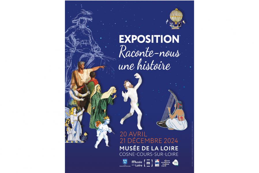 Visuel exposition Raconte-nous une histoire Musée de la Loire