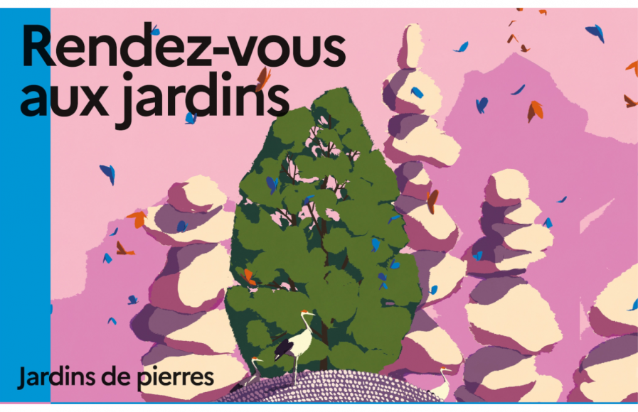 Affiche des rendez-vous aux jardins 2025 © Ministère de la Culture Affiche des rendez-vous aux jardins 2025 © Ministère de la Culture