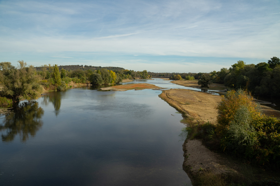 Le Bec d'Allier © Aurélie Gonet DREAL BFC