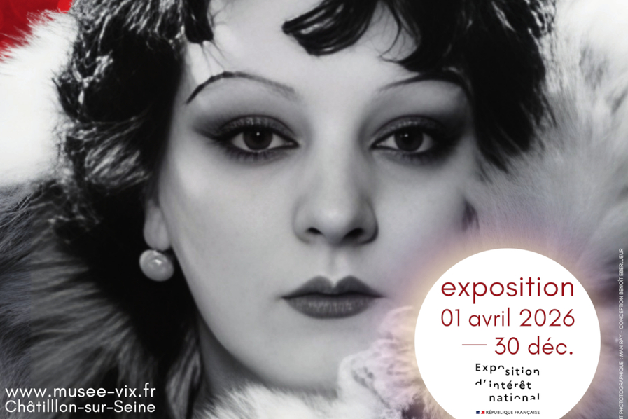 Exposition " Kiki - Reine de Montparnasse " © Musée du Pays Châtillonnais – Trésor de Vix
