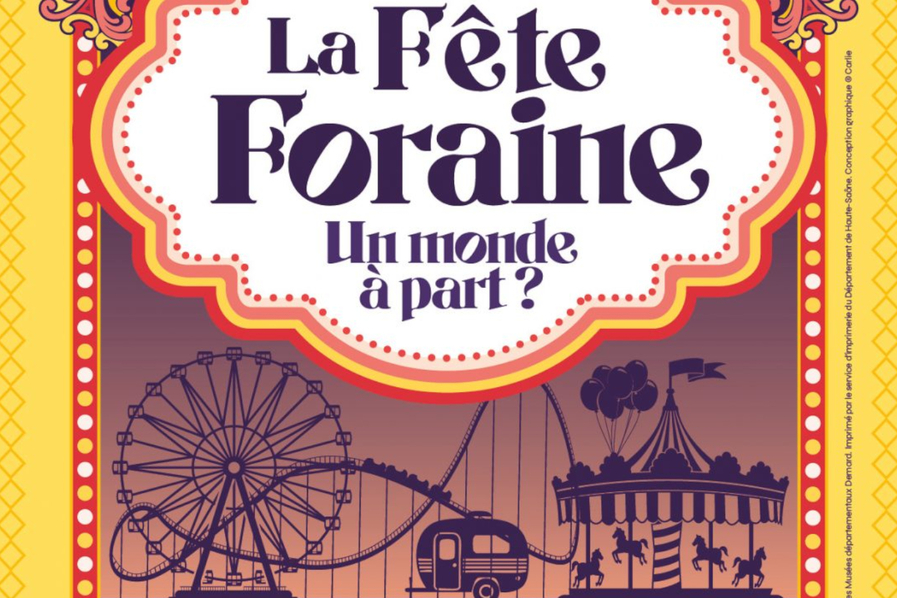 Fête foraine Champlitte © Musées départementaux Demard
