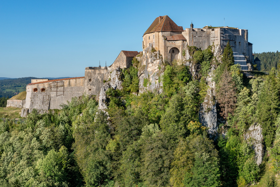 Le Château de Joux © Région Bourgogne-Franche-Comté, Inventaire du patrimoine, Jérôme Mongreville