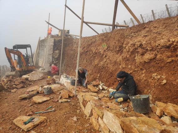 Vue du chantier le 21 janvier 2025 © Laurent Richard