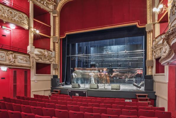 Théâtre de Nevers © Pierre-Marie Barbe-Richaud, Région Bourgogne-Franche-Comté, Inventaire du Patrimoine, 2024