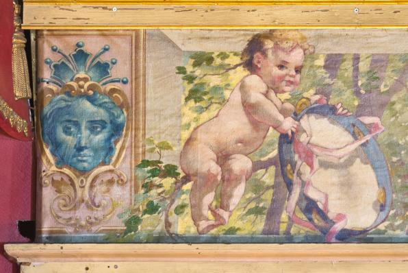 Théâtre de Nevers : décors © Pierre-Marie Barbe-Richaud, Région Bourgogne-Franche-Comté, Inventaire du Patrimoine, 2024