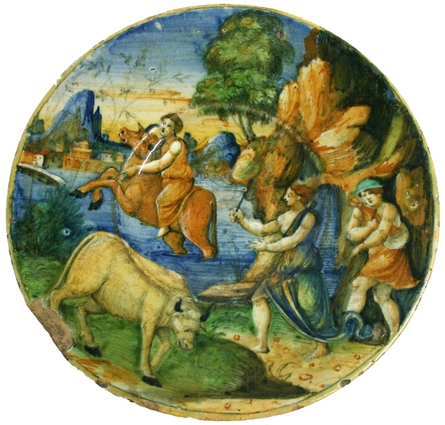 Assiette enlèvement d’Europe